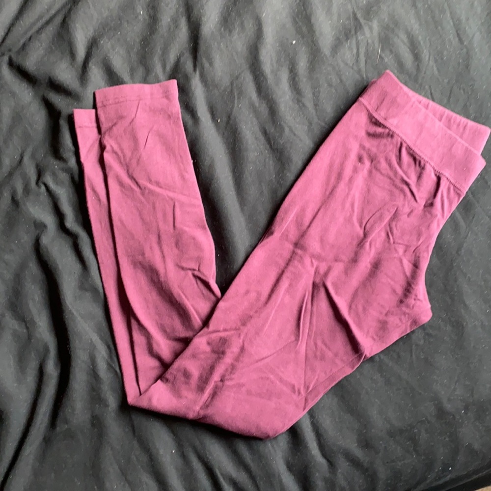 Maroon Aeropostale Leggings